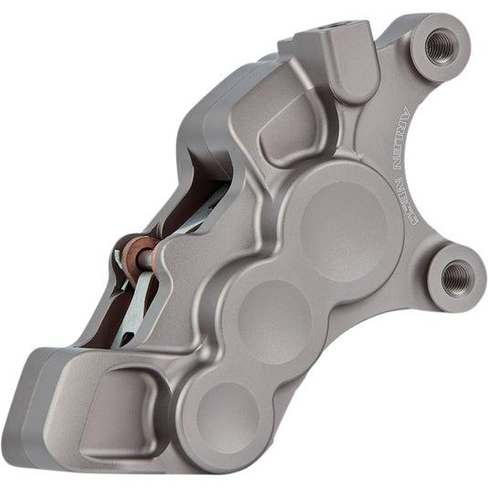 Arlen Ness 02-219 6-Piston Differential Bore Front Brake Caliper for 11.8in. Rotors - Right Side - Titanium