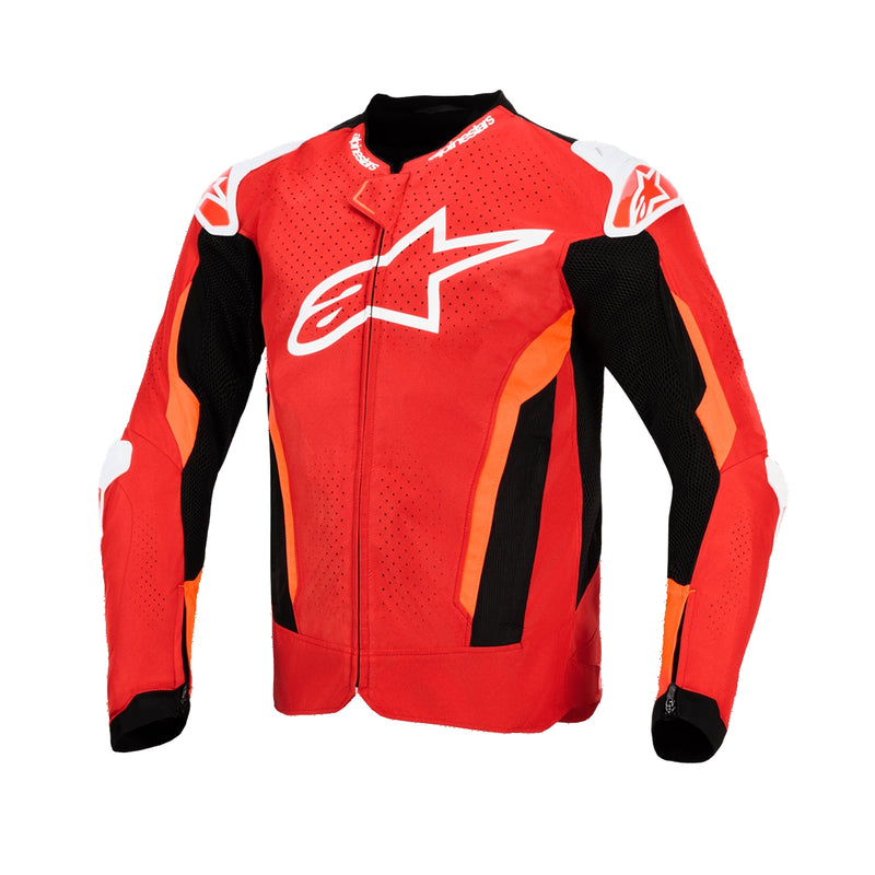 Load image into Gallery viewer, Alpinestars T-GP Air Jacket (XXX-Large, Bright Red/Red Fluo/Black)
