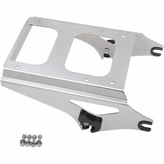 Drag Specialties 1510-0242 Quick-Detach Tour Box Mount - Chrome