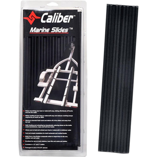 Caliber Products 23030 Trailer Bunk Pads - 1.5in. L x 1.5in. W - Black