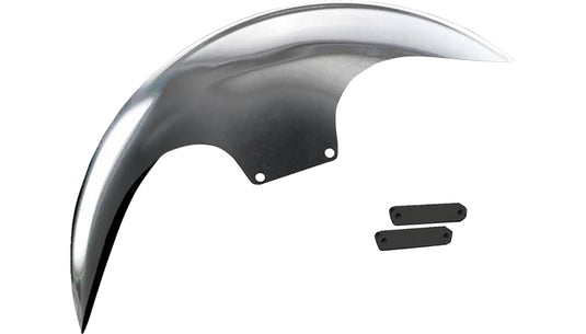 Paul Yaffe Originals PYO:CAFE-21-14L-B Cafe Front Fender for 21in. Wheel  - Black Adapters