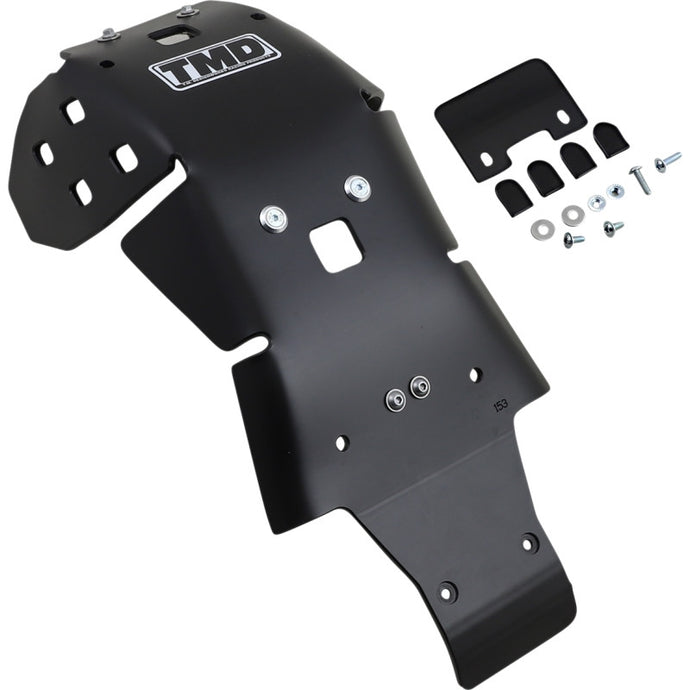T.M. Designworks KHLG-455-BK Extreme Full Coverage Skid Plate with Linkage Protection