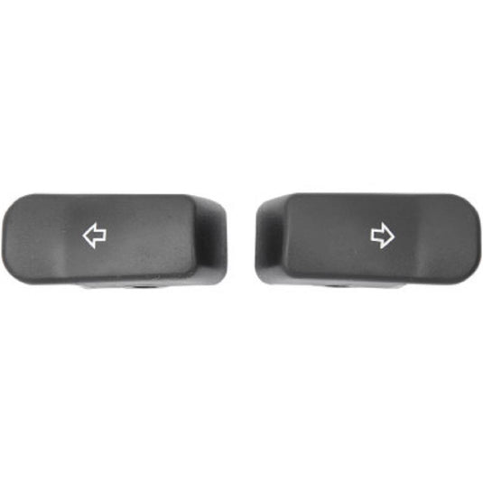 Drag Specialties 2106-0360 Turn Signal Switch Extensions - Black
