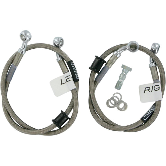 Russell R08357S Cycleflex Brake Line Two-Line Race Kit
