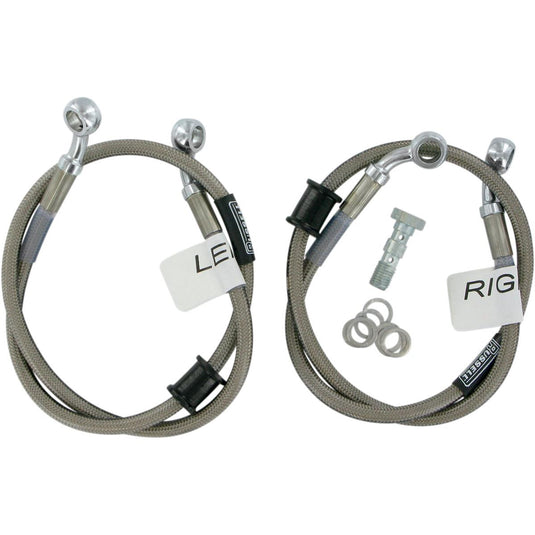 Russell R08357S Cycleflex Brake Line Two-Line Race Kit