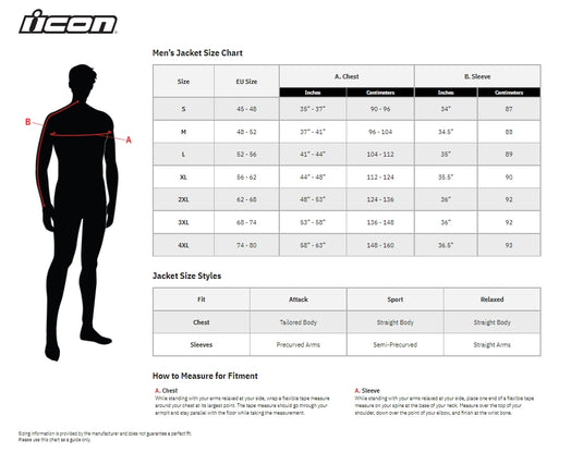 Icon Mesh AF Jacket (Large, Black)