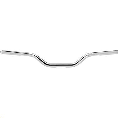 Biltwell Inc. 6308-1055 1in. Throttle-By-Wire Tracker O/S Mid Handlebar - Chrome