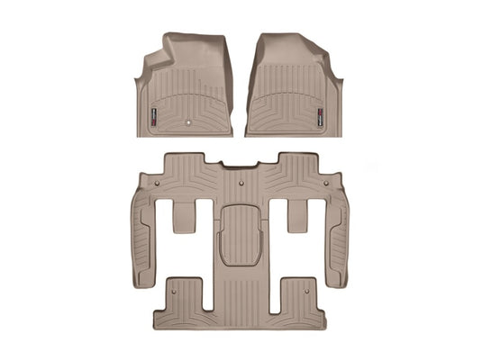 Weathertech 452511-451114 WT FloorLiner - Rear - Tan