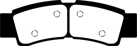 Ebc Powersports SXR738HH EBC SXR Brake Pads