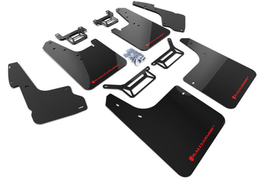 Rally Armor MF48-UR-BLK/RD RAL UR Blk Flap/Rd Logo