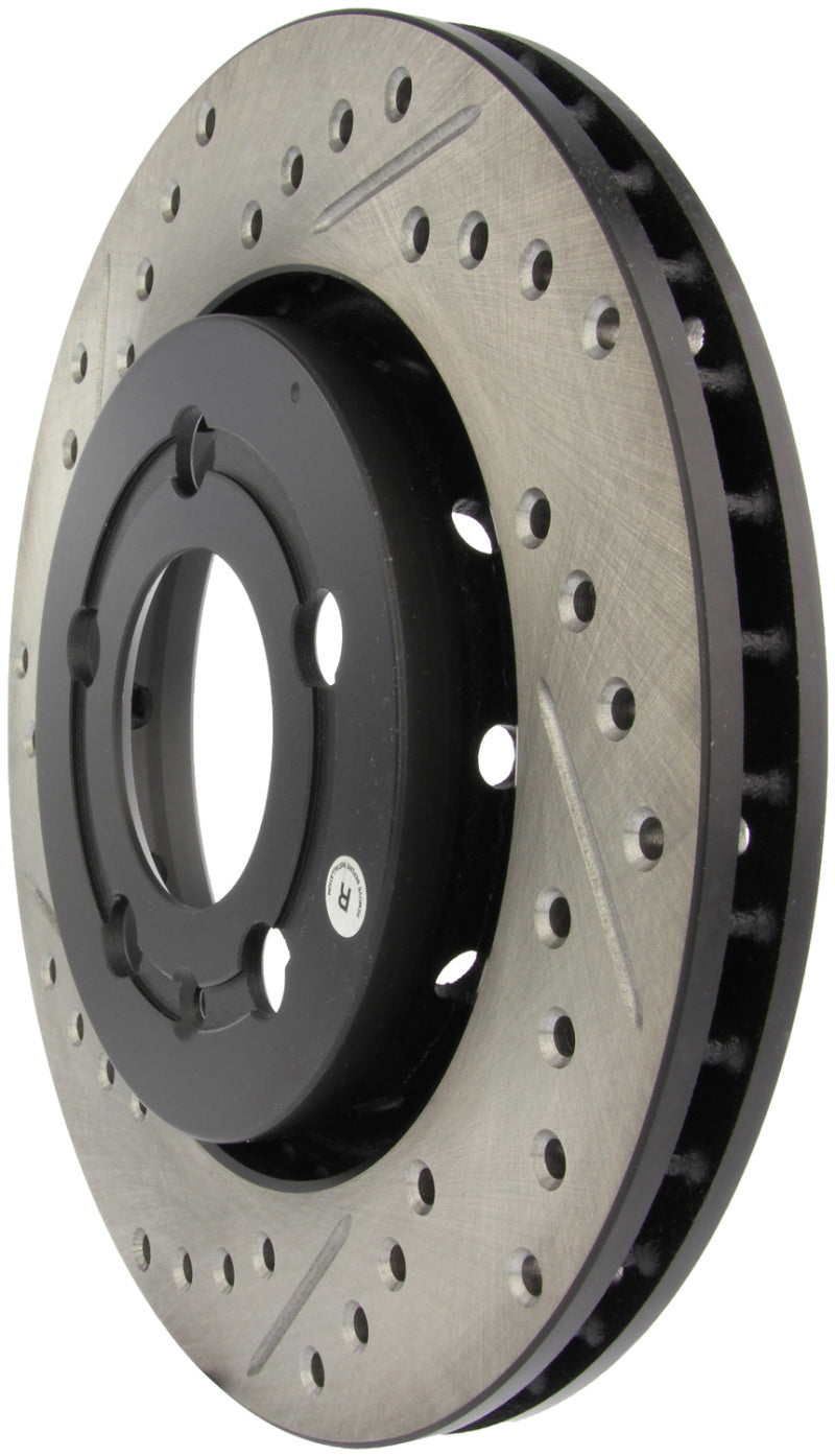 Load image into Gallery viewer, Stoptech 127.33069R ST Slot &amp; Drill Brake Rotors
