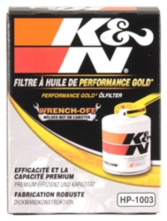 K&N Engineering HP-1003 KN Premium Wrench-Off Oil Filt