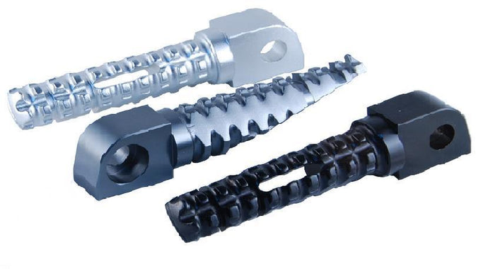 Psr 03-01200-21 SBK Pegs for OEM Footrest - Rider - Silver