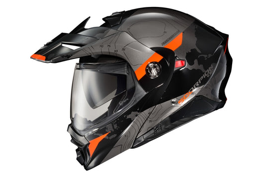 Black/Orange