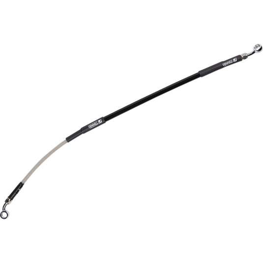 Moose Racing Y01-2-042/P Stainless Steel Braided Brake Line