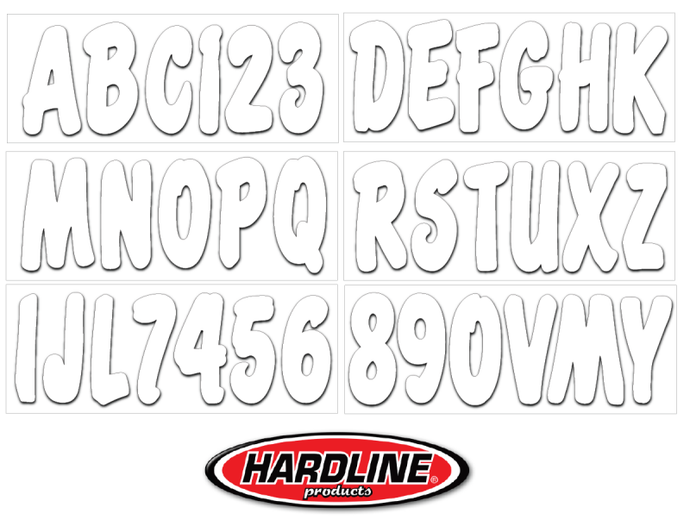 Hardline WHI200EC HRL Registration Letters