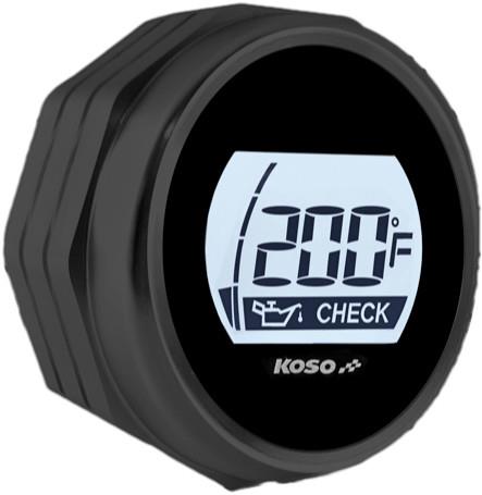 Koso North America BA053101 Oil Dipstick - Black Face