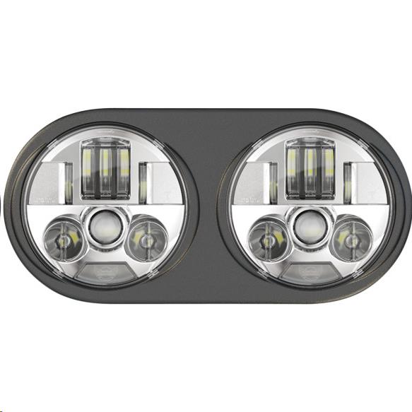 Custom Dynamics PB-RG13-C Probeam Led Headlamps For Road Glide - Chrome