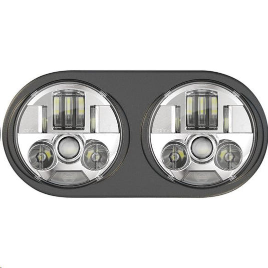 Custom Dynamics PB-RG13-C Probeam Led Headlamps For Road Glide - Chrome