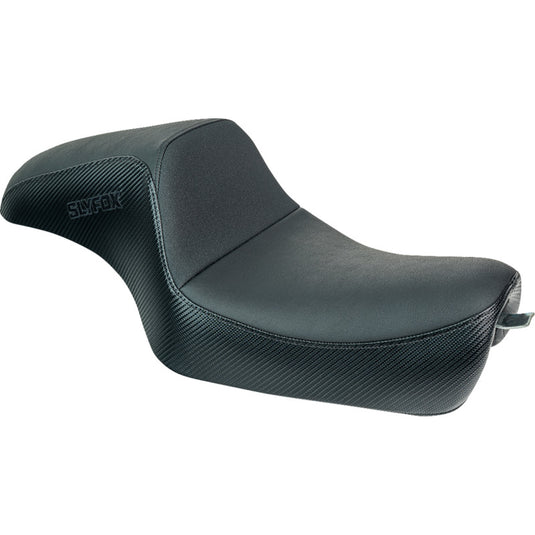 Slyfox 4684A-slyfox Drifter Seat - 11in. Front 5 1/2in. Rear - Black Logo