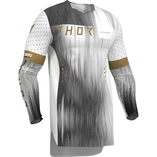 Thor Sportmode Vanish Jersey (Large, White/Black)