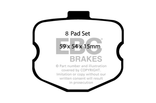 Ebc DP31771/2C EBC Redstuff Brake Pad Sets