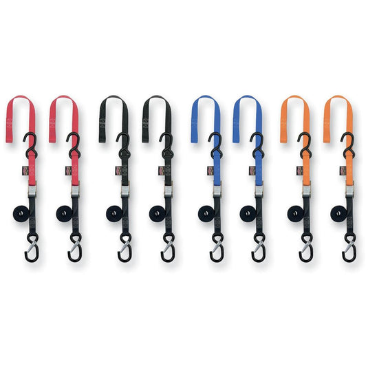 Powertye 23622-SR 1in. Cam Buckle with Soft-Tye Sewn-In - Black