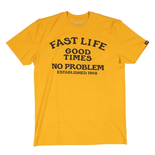 Load image into Gallery viewer, Fasthouse No Problem SS T-Shirt (XX-Large, Spruce Yellow)
