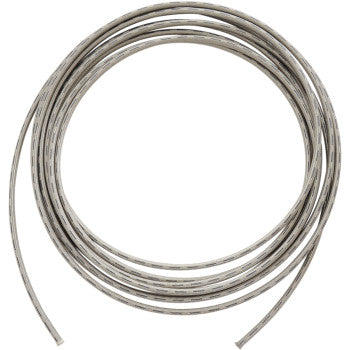 Goodridge P600-03-25 3 Clear-Coated Stainless Steel Braided Hose - 30ft.