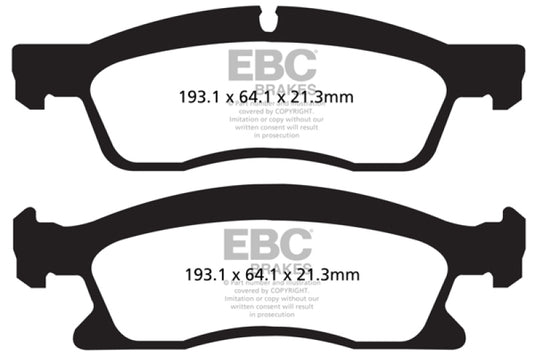 Ebc DP62136 EBC Greenstuff Brake Pad Sets