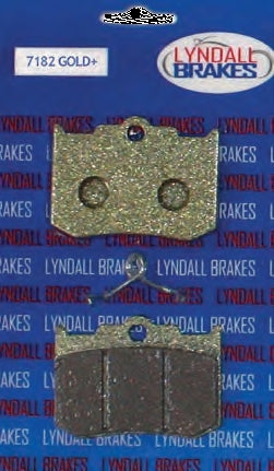 Lyndall Racing Brakes 7235-G Gold+ Brake Pads
