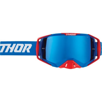 Thor Activate Goggles (One Size Fits Most, Red/White/Blue)