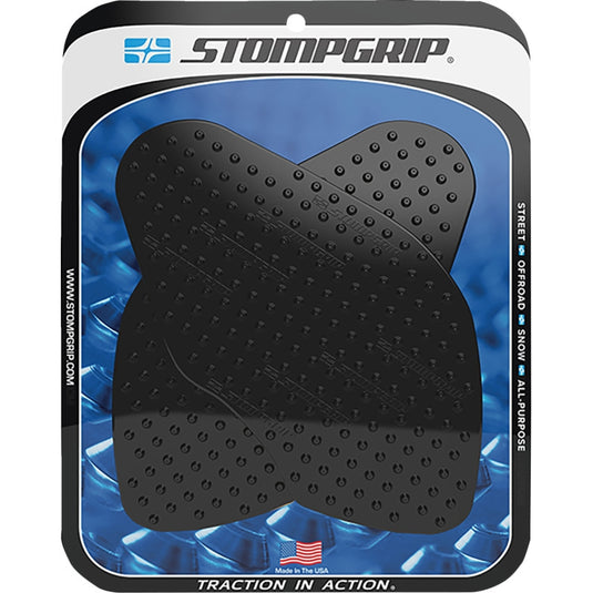 Stompgrip 55-10-0124-1B Volcano Profile Traction Tank Grip - Street - Black