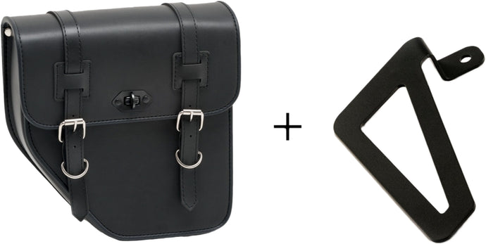 Customacces AP0007N Ibiza Saddlebag w/o Base - Left - Black