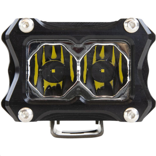 Heretic Studio 50201 6-Series Flood Light - Black - 2in.