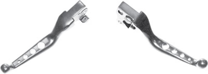 Harddrive 053550 Custom Levers - 4-Hole - Chrome