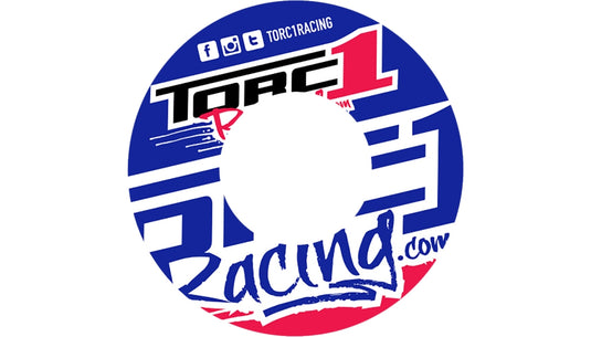 Torc1 Racing 8112-0304 Grip Donuts - Blue/Red