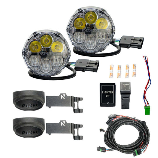 Nacho Offroad Technology V3TO1KWSO ARB Fog Lights