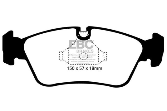 Ebc DP31211C EBC Redstuff Brake Pad Sets