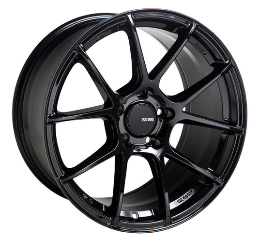 Enkei 522-885-1238BK ENK TS-V Wheels