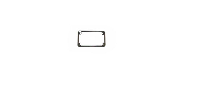 Emgo 86-42600 Universal License Plate Frame - Chrome