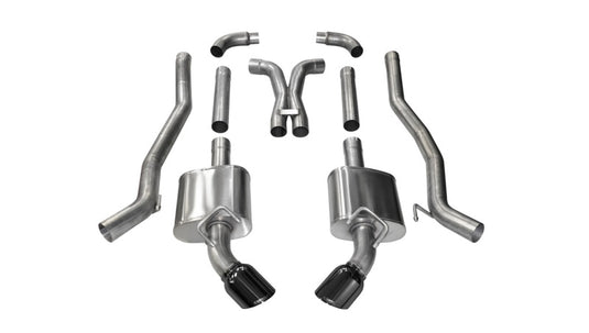 Corsa Performance 14968BLK COR Cat-Back + X-Pipe Xtreme