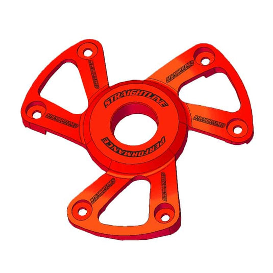 Straightline Performance 123-172 Billet Clutch Cover - Anodized Red