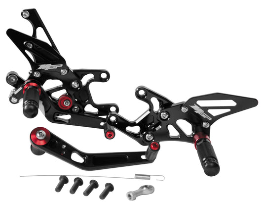 Hotbodies Racing 40801-2500 Fully Adjustable Rearset - Black