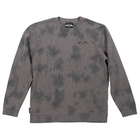 Fasthouse Crossroad Crew Pullover Sweatshirt (XX-Large, Shadow)
