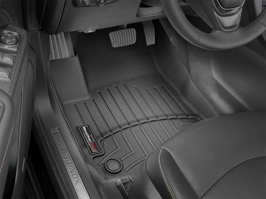 Weathertech 4417141 WT FloorLiner - Front - Blk