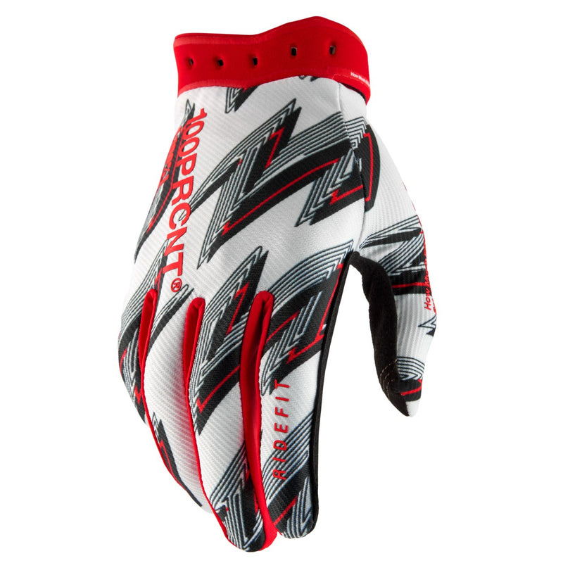 Load image into Gallery viewer, 100% Ridefit 2 Gloves (Large, Red)
