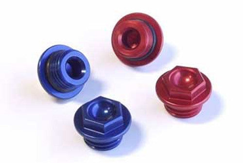 Works Connection 24-076 Oil Filler Plug - Blue