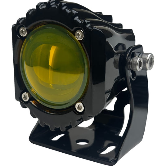 Custom Dynamics SD-OR-Y Shark Demon High Performance Universal LED Fog Light Kit - Yellow