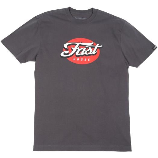 Fasthouse Tasker SS T-Shirt (Small, Graphite Black)